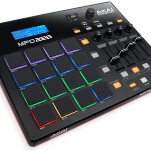 AKAI Professional MPD226 - USB MIDI Controller with 16 RGB MPC Drum Pads, Fully-Assignable Production-Ready Controls, and Production Software Package