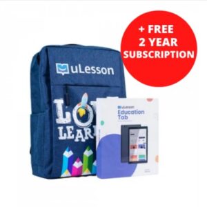 uLesson Tablet + 2 years uLesson Subscription- 8" - 32gb Rom - 2gb Ram - Single Sim - Black
